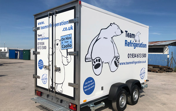 What is the cost of hiring a refrigerated trailer?